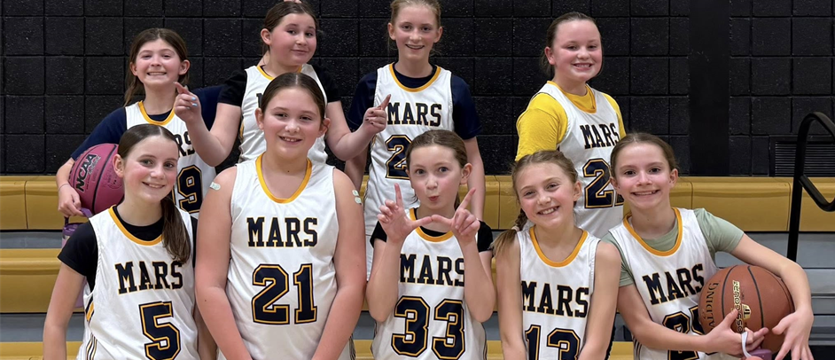 Mars Girls Youth Basketball