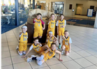 3rd Grade Gold Champions Penn State Kings and Queens of the Court